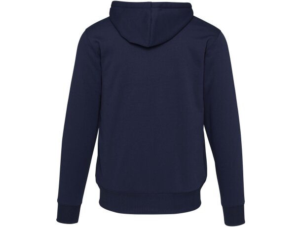 Sudadera sherpa con cremallera y capucha Natron Azul marino detalle 9