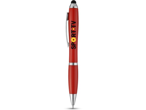 Bolígrafo con puntero tinta negra personalizado