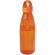 Botella de agua Bergen de plástico reciclado certificado 800ml Naranja