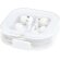Auriculares tipo C Baekdu con plástico ABS reciclado Blanco detalle 5