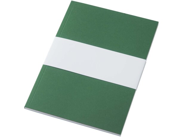 Libreta A5 tapa blanda Novella Austen papel certificado FSC Verde detalle 30