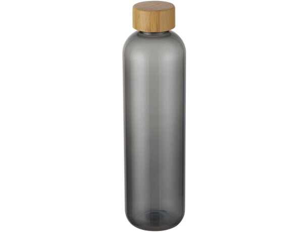 Bidón Ziggs 1000 ml PET reciclado con tapa bambú certificado Azul detalle 9