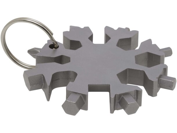 Multiherramienta Task de acero inoxidable con 8 funciones Plateado detalle 4