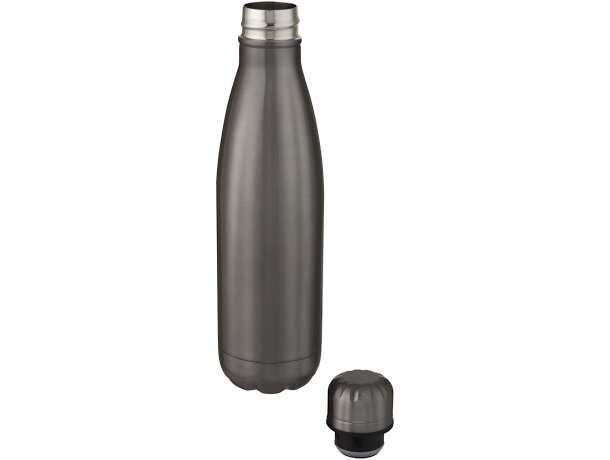 Botella de acero inoxidable con aislamiento al vacío de 500 ml Cove Titanio detalle 40
