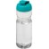 H2O Active® Base Bidón deportivo con Tapa Flip de 650 ml Transparente/azul aqua