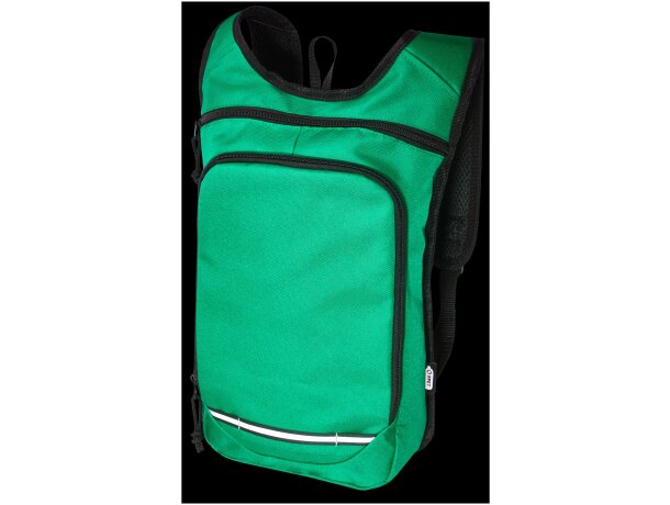 Mochila exterior GRS RPET Trails 6,5L certificada sostenible Verde detalle 40