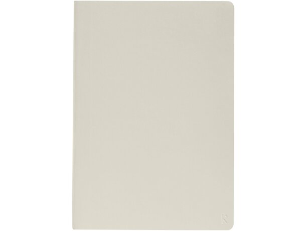 Libreta A5 de tapa blanda K'arst® Beige detalle 2