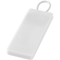 Batería externa de 1200 mah con cable con logo blanca Batería externa de 1200 mah con cable con logo blanca