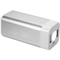 Batería externa 8000 mah merchandising plata Batería externa 8000 mah merchandising plata