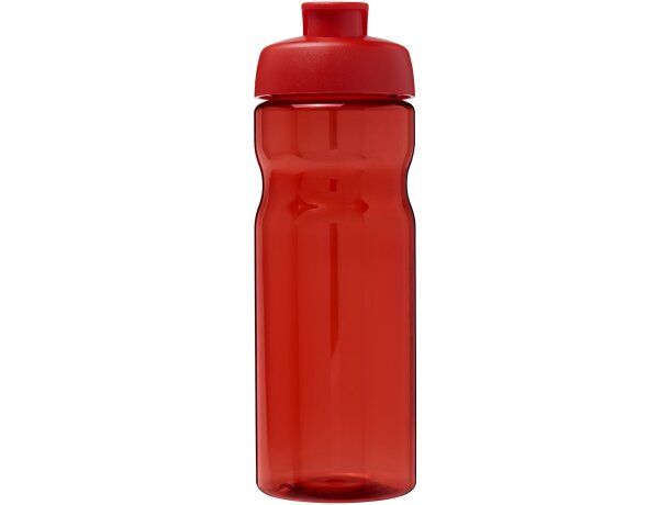 Bidón deportivo de 650 ml con tapa Flip H2O Active® Base Tritan™ Rojo/rojo detalle 20