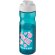 H2O Active® Base Bidón deportivo con Tapa Flip de 650 ml Azul aqua/blanco detalle 14