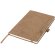 Libreta A5 de ante Carbony Marrón