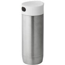 Vaso isotérmico de acero antifugas personalizado plata Vaso isotérmico de acero antifugas personalizado plata