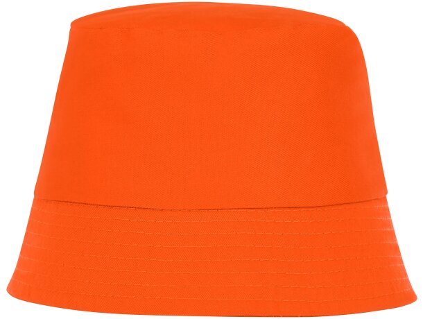 Gorro para el sol Solaris Naranja detalle 18