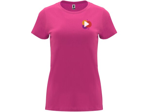 Camiseta manga corta mujer Capri Roly 100% algodón 170 g/m² detalle 125