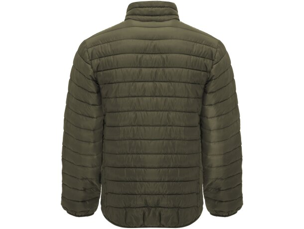 Chaqueta aislante Finland Roly hombre con relleno polyester Verde militar detalle 22