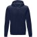Sudadera con capucha y cremallera Ruby para hombre sostenible Azul marino detalle 17