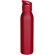 Botella Sky de acero inoxidable reciclado con asa 650 ml Rojo