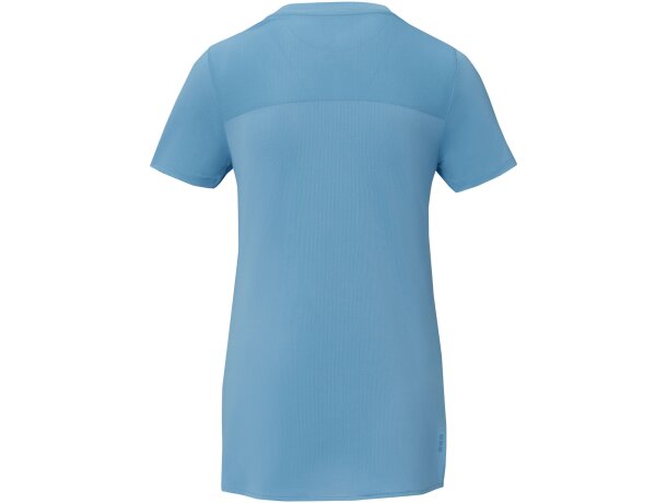 Camiseta Cool fit de manga corta para mujer en GRS reciclado Borax Azul nxt detalle 6