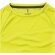 Camiseta de manga corta unisex niagara de Elevate 135 gr Amarillo neón detalle 10