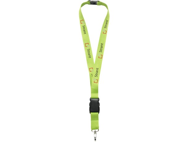 Lanyard barato con cierre de seguridad y hebilla separable