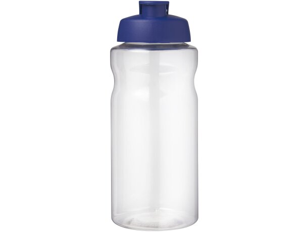 Bidón deportivo con tapa Flip 1 litro H2O Active Big Base Azul detalle 2