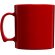 Taza plástico san 300ml con asa integrada personalizable Rojo detalle 12
