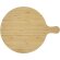Tabla de cortar Delys en bambú con mango ergonómico Natural detalle 2
