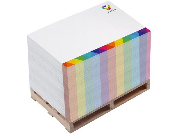 Taco de notas Pallet 2A Block-Mate® 120x80 Blanco detalle 3