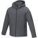 Chaqueta softshell acolchada para hombre Notus con capucha Gris tormenta