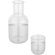 Set jarra y taza cristal borosilicato Amelie