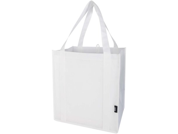 Bolsa tote non woven RPET Liberty con certificado GRS Verde detalle 22