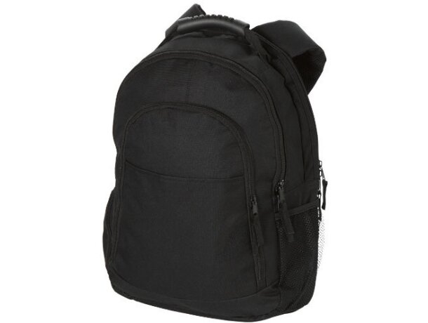 Mochila resistente con velcro para ordenador portátil con logo