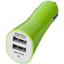 Adaptador doble para coche con usb azul medio barato Adaptador doble para coche con usb azul medio barato