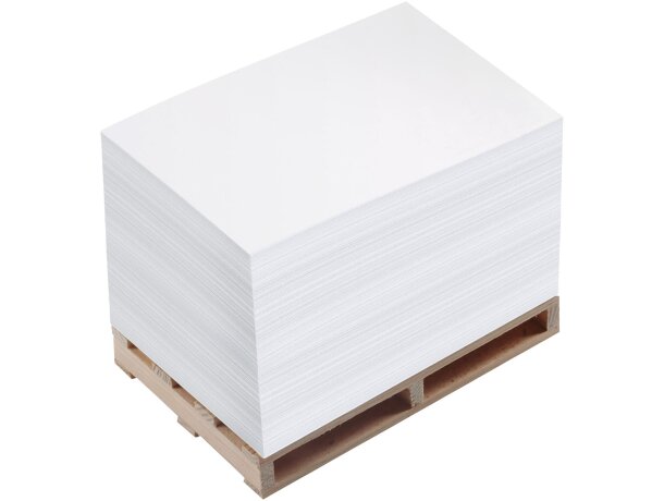 Taco de notas Pallet 2A Block-Mate® 120x80 Blanco detalle 2