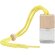 Ambientador de coche Ono en vidrio borosilicato y madera de haya Amarillo detalle 11