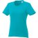 Camiseta de manga corta para mujer ”Heros” Azul aqua