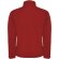 Chaqueta softshell unisex Rudolph de Roly con resistencia agua Rojo detalle 20