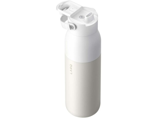 Botella de agua LARQ Swig Top 1000ml con filtro purificador Blanco detalle 7