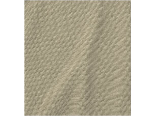 Polo de mujer barato en algodón 200 g/m2 Elevate Life Calgary Caqui detalle 4