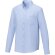 Camisa manga larga hombre Pollux Oxford CVC personalizable Azul claro