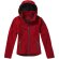 Chaqueta softshell mujer Langley corte entallado impermeable Rojo detalle 1