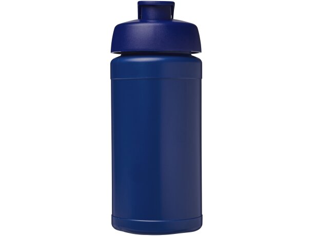 Bidón deportivo Baseline reciclado con tapa Flip 500ml Azul/azul detalle 2
