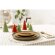 Set 2 velas árbol navidad cera palmiste comercio justo Rojo detalle 5