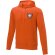 Sudadera con capucha Charon para hombre con interior afelpado Naranja detalle 13