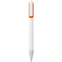 Bolígrafo de giro blanco combinado con color personalizado blanco Bolígrafo de giro blanco combinado con color personalizado blanco