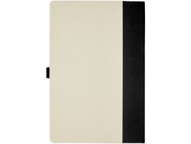 Set libreta A5 y bolígrafo Dairy Dream cartón reciclado Negro intenso detalle 3