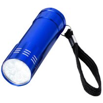 Linterna de alta luminosidad 9 leds personalizada azul Linterna de alta luminosidad 9 leds personalizada azul