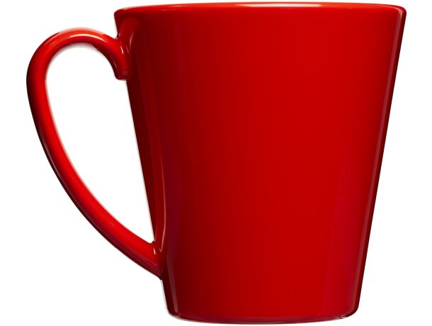 Taza plástico San suprema 350 ml personalizable corporativa Rojo detalle 12