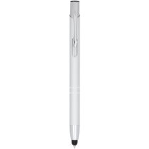 Bolígrafo con stylus de aluminio “Moneta” personalizado